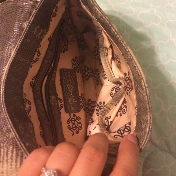 Jessica Simpson Python cross body bag - Picture 3 of 4
