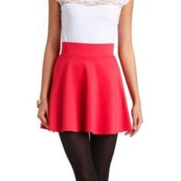 Pink Skater Skirt
