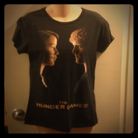 The hunger games short sleeved tee