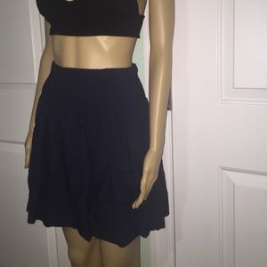 Navy blue skirt