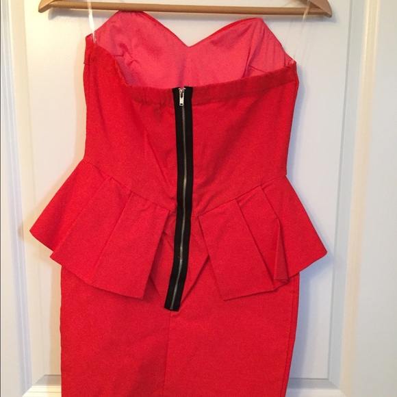 Strapless dress - Picture 2 of 2