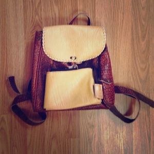 Yak leather Backpack