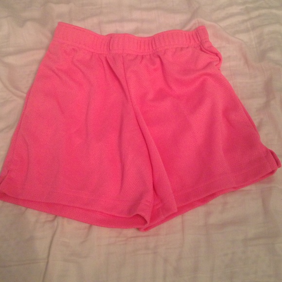Pink Athletic shorts