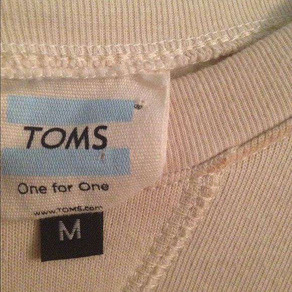 **SOLD LOCALLY** TOMS Sweatshirt - Picture 3 of 3