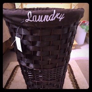 Brand new basket clothes.