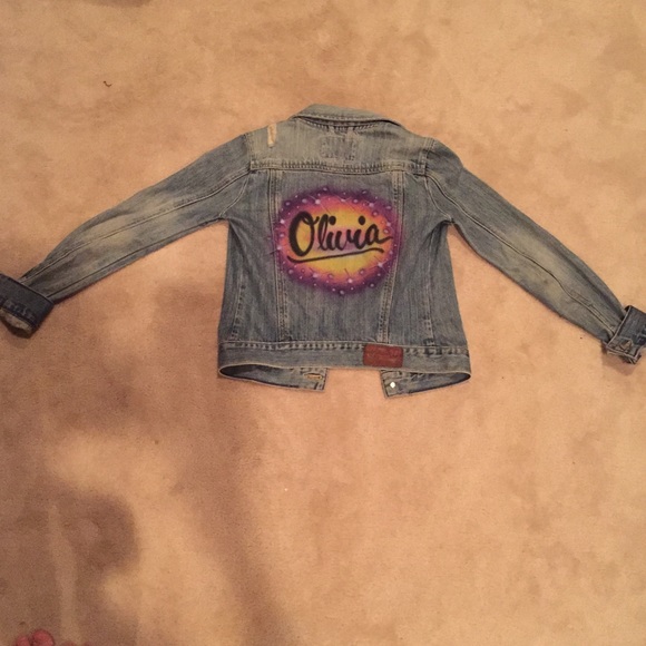 Adorable Abercrombie Girls Jean Jacket Size S! - Picture 1 of 4