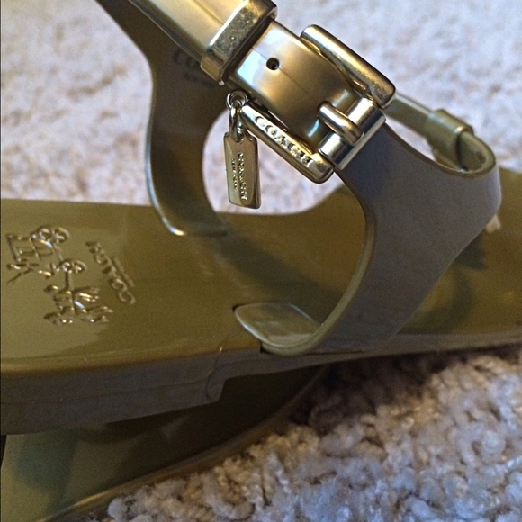 Coach Plato jelly thong - Picture 3 of 4