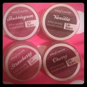 profusion lip balm (set of 4)