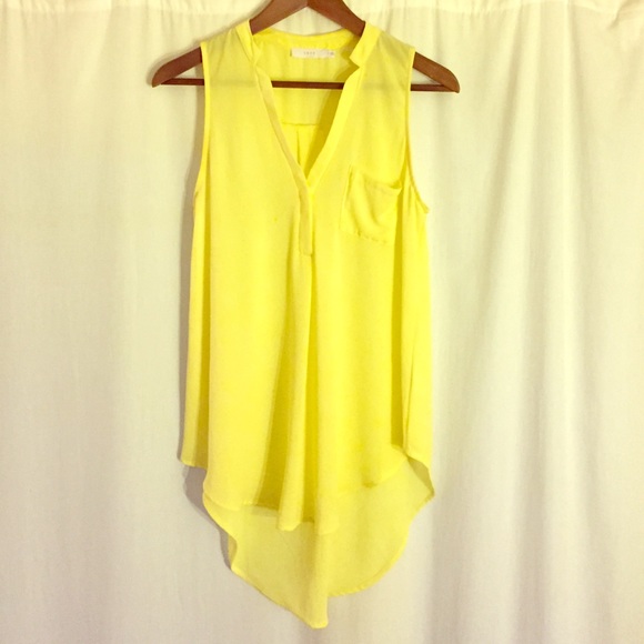 Nordstrom Lush sheer blouse