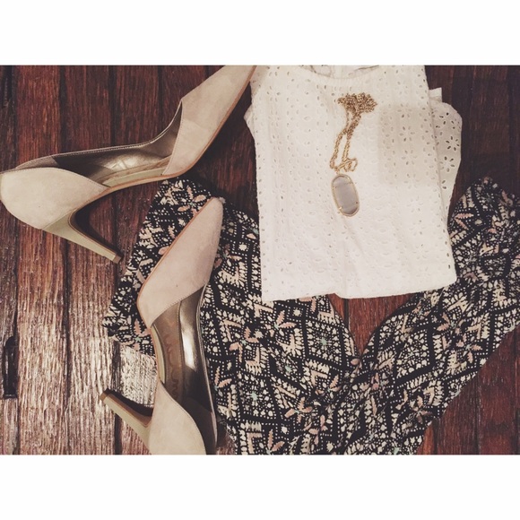 Anthropologie Printed Pants