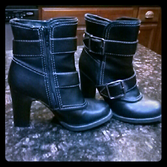 Black boots