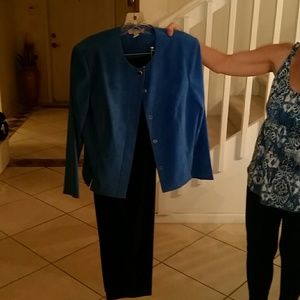 2 piece pant set lord and taylor feels like suede