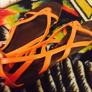 Orange sandles