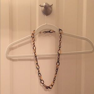 J. Crew Long Tortoise Shell Necklace