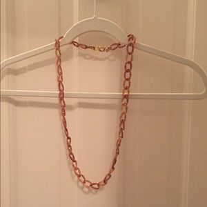 J. Crew Light Tortoise Shell Necklace