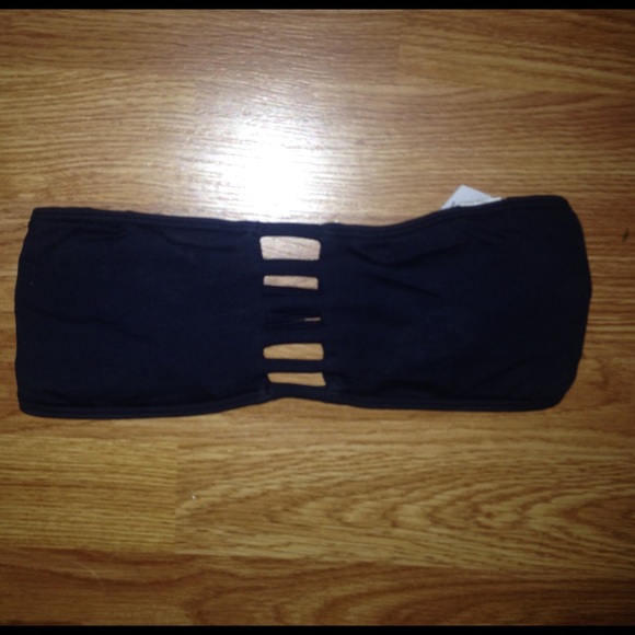 San Lorenzo black bikini top