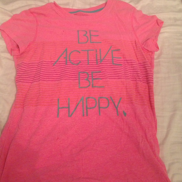 Be active be happy shirt