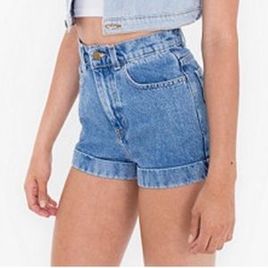 AMERICAN APPAREL || DENIM SHORTS