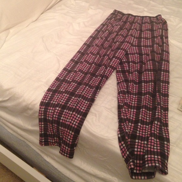 Plaid pajama pants