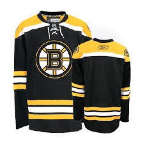 Blank Bruins jersey