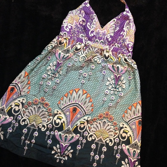 Beautiful halter dress.