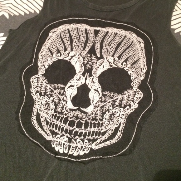 Lace Skull Shirt