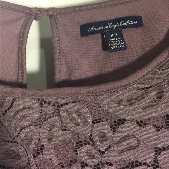 A lacy American Eagle shirt. - Picture 3 of 3