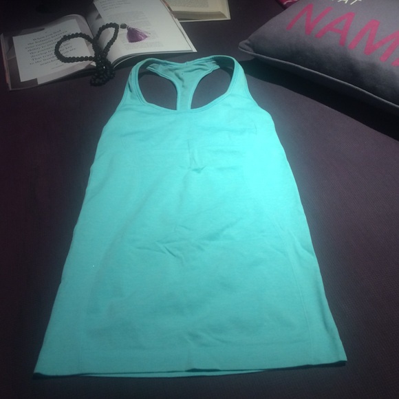 Aquamarine Ebb & Flow Racerback