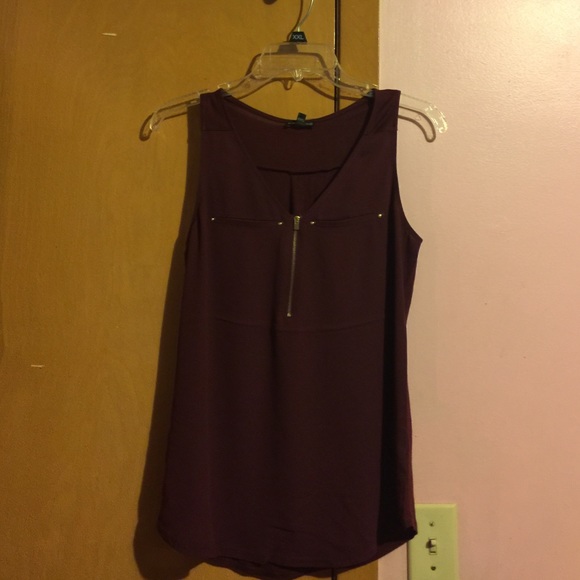 Burgundy Express Top