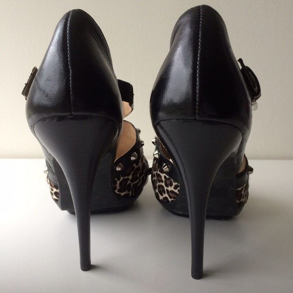 MICHAEL Michael Kors Shoes - MICHAEL Michael Kors Stud Heel w/Leopard Calf Hair MICHAEL Michael Kors Shoes - MICHAEL Michael Kors Stud Heel w/Leopard Calf Hair