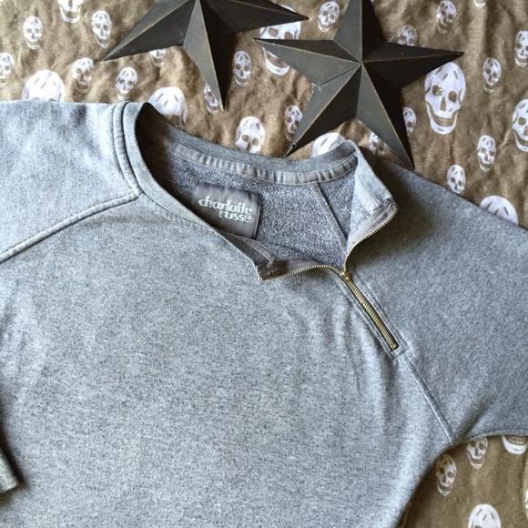 Charlotte Russe  long sweatshirt