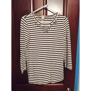 J.crew stripped top