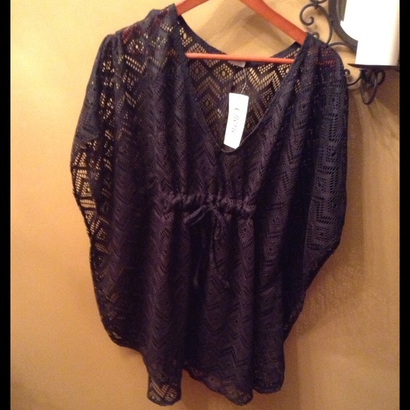 Swim cover up/ black. Super cute!!!