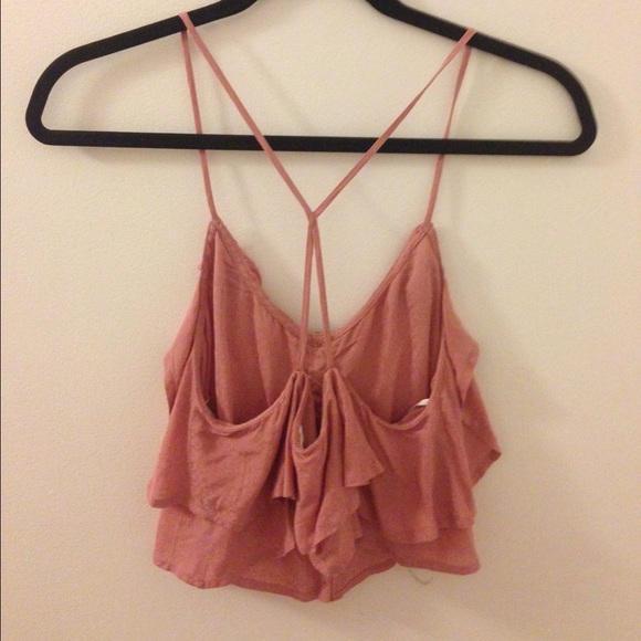 Pink crop top - Picture 2 of 3