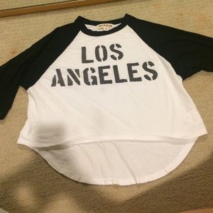 Los Angeles baseball tee