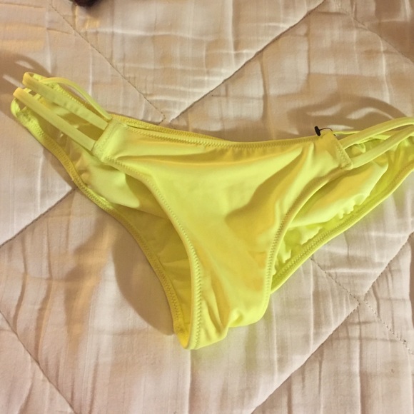 Yellow Cheeky Bikini