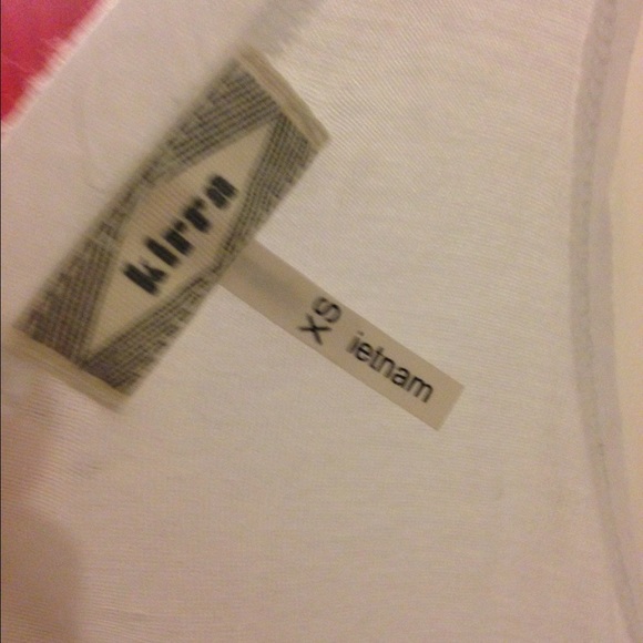 Loose white and teal gradient tank top from PacSun - Picture 4 of 4