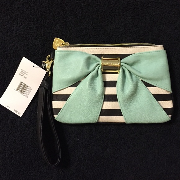 Betsey Johnson Clutches & Wallets - Betsy Johnson Large Wristlet