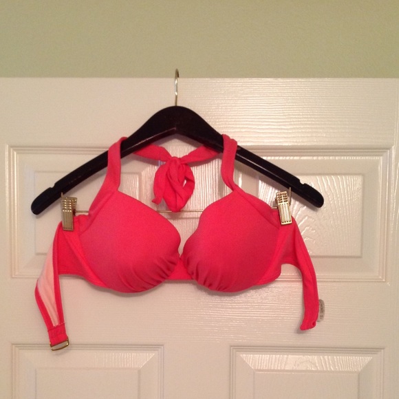 Victoria Secret 34D pink bikini top with underwire