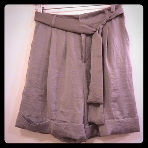 Hazel Paper Bag Shorts (Anthropologie)