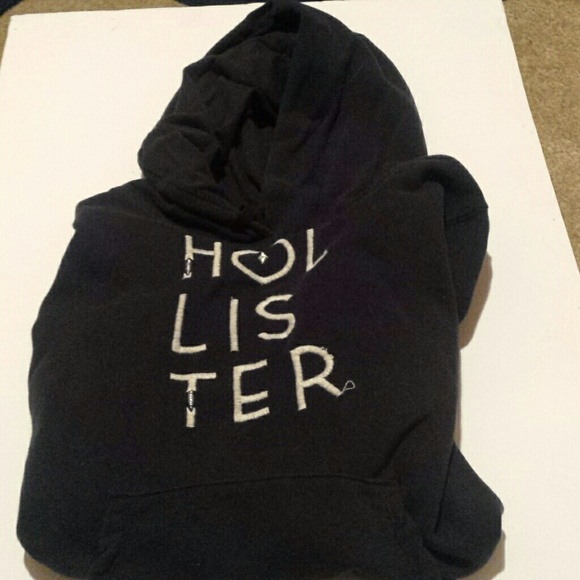 Navy Blue Hollister Hoodie