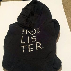 Navy Blue Hollister Hoodie
