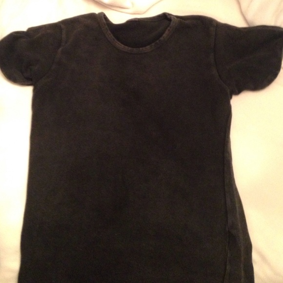 Grey acid wash Brandy tee