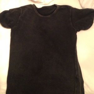 Grey acid wash Brandy tee