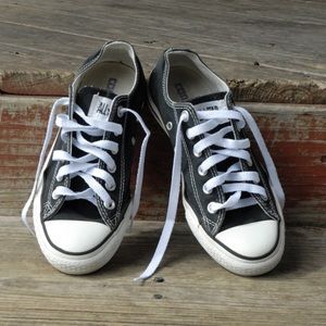 Black All Star Lo Top Converse