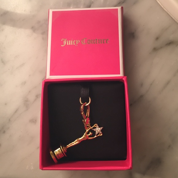 Juicy Couture gold award charm