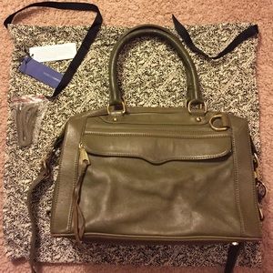 Rebecca Minkoff MAB Mini Satchel Olive Fern Green