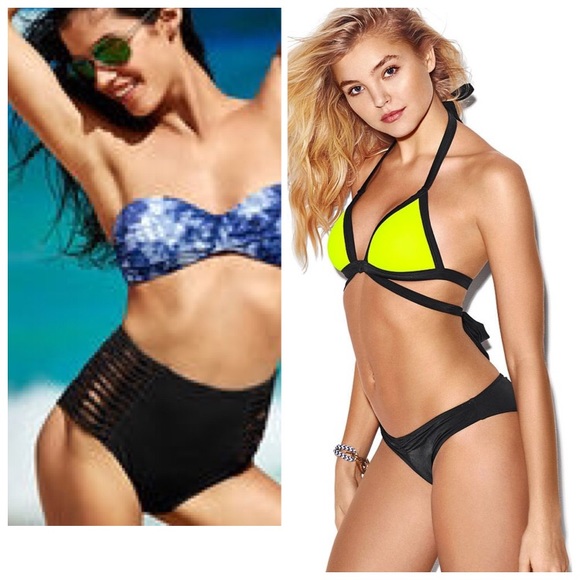 LIMITED EDITION Pink Swim top and bottom - Picture 4 of 4