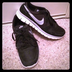 Black Nike Running shoes