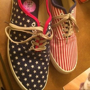 Stars and Stripes Canvas Shoes